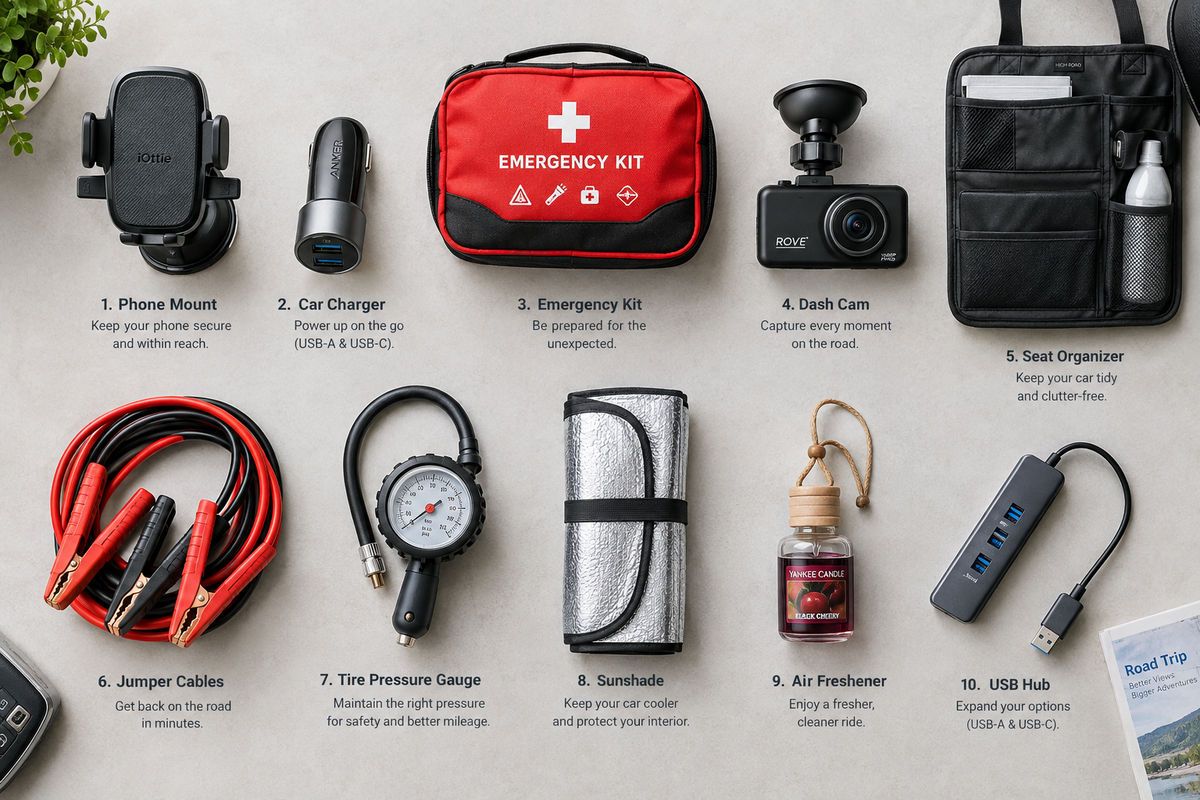 10 Essential Car Accessories Every Driver Should Have