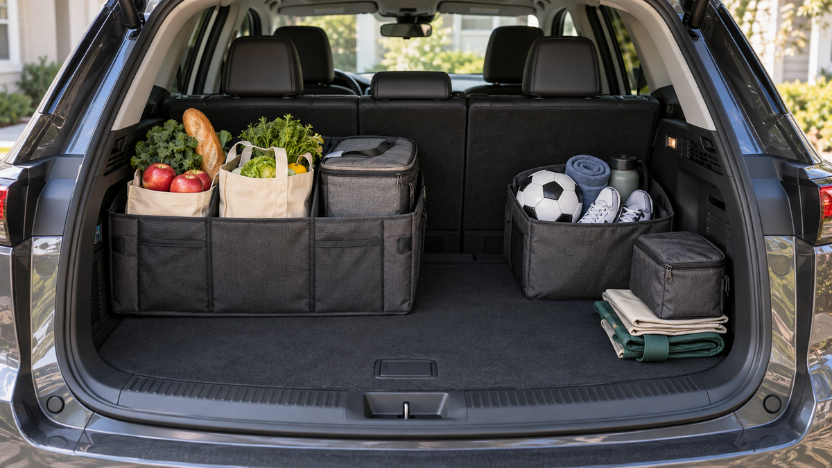 Trunk Organization Ideas for Groceries, Sports Gear, and Everyday Essentials