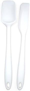 RSVP International Ela Collection Silicone Coated Steel, Mini Spatula/Spoon by RSVPInternational