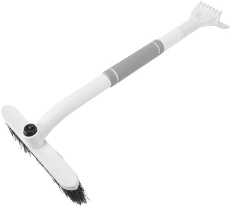 Car Snow Brush, 25.59-31.5in Extendable Rotating Brush Head (Gray - Image 4