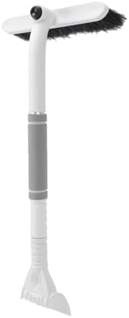 Car Snow Brush, 25.59-31.5in Extendable Rotating Brush Head (Gray - Image 5