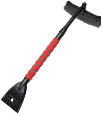 Car Snow Shovel, car Mounted Telescopic defrosting Shovel, Snow Brush 2-in-1 by LI-GELISI