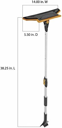 True Temper ABTT5212 Telescoping Scratch-Free Snow Brush - Image 6