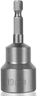TONDA RV Scissor Jack Drill Adapter, 19mm Socket, 1/4 in Shank by TONDA