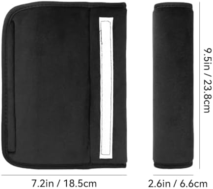 yuntop 2 PCS Car Seat Belt Pads Cover Soft Seat Belt Shoulder Pad Safety Belt - Image 3