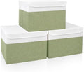 Large 17" 42 Quarts Collapsible Stackable Storage Bins by Bagnizer