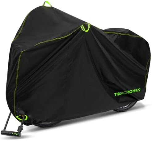 Topcrown Bike Cover Waterproof Outdoor Storage Bicycle Cover by Unknown