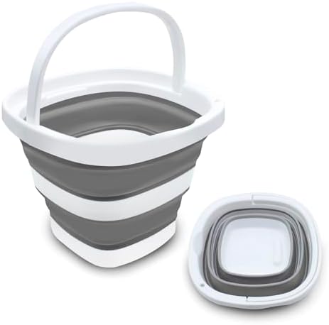 CHILDLION Collapsible Bucket 5L, Foldable Mop Bucket Car Wash Buckets by Unknown