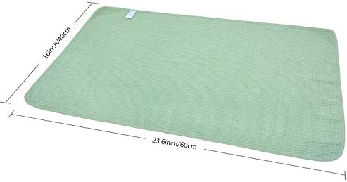 VIVOTE Sage Green Tea Towels for Kitchen Dish Cloth Microfibre Tea Towel - Image 2