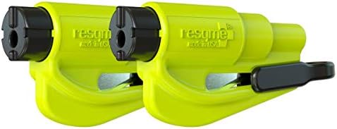 RESQME The Original Compact Emergency Keychain Car Escape Tool, Seatbelt Cutter by resqmeInc