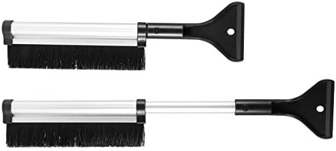 Telescoping Snow Brush, Aluminum Alloy Retractable Snow Brush Car Windshield - Image 2