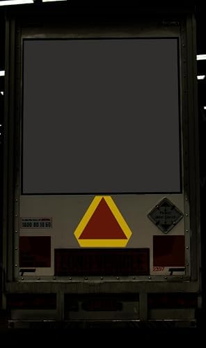 IGNIXIA Slow Moving Vehicle Sign, PVC Vinyl Decal Slow Moving Vehicle Triangle - Image 5