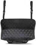 1 PC Car Purse Holder Between Seats, Front Seat Large Capacity Leather Storage by Unknown