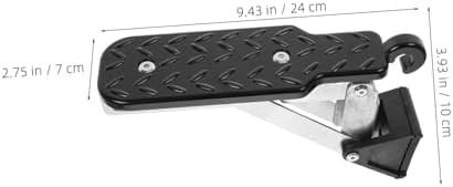 Adjustable Folding Car Door Step 7-Level Aluminum Alloy Pedal - Image 2