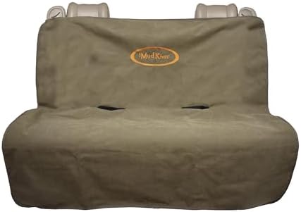 Mud River Brown Two Barrel Double Seat Cover by BoytHarness