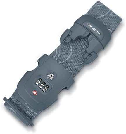 Samsonite 3-Dial Combination Lock, TSA Approved Travel Lock, State Blue - Image 2
