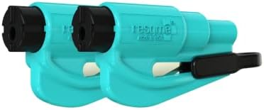 RESQME The Original Compact Emergency Keychain Car Escape Tool, Seatbelt Cutter by resqmeInc