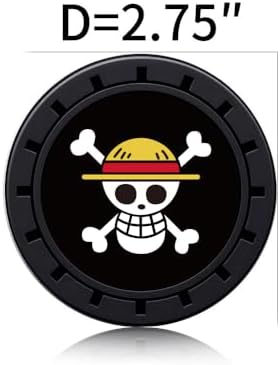 Cup Holder Insert Coaster for One Piece Anime Fans, Anti Slip Car Cup Coaster - Image 3