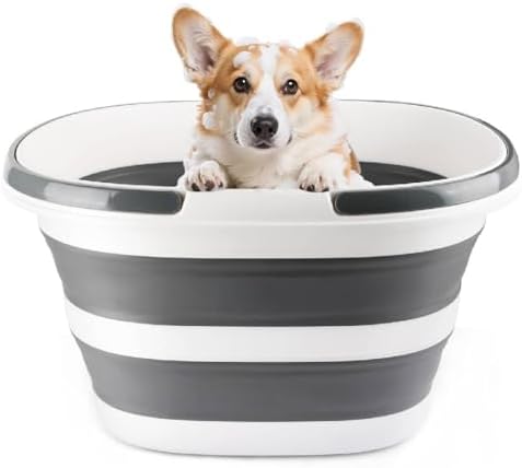 28L Large Collapsible Mop Bucket by BIDFUL