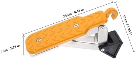 UKCOCO Adjustable Car Door Step Folding Pedal, 7-Level Universal Fit - Image 2