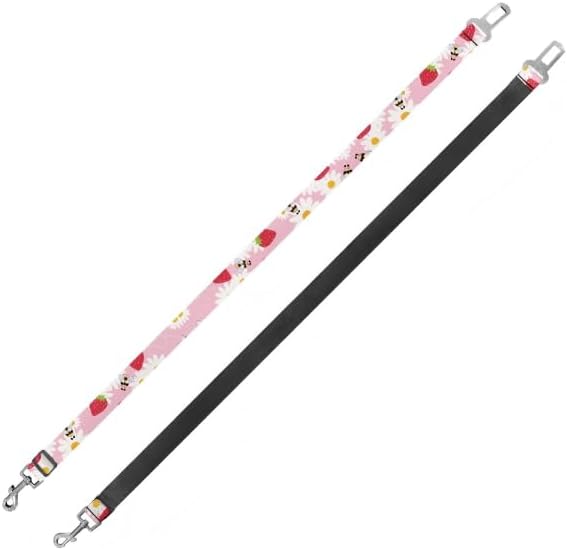 Adjustable Dog Car Seat Belt: 22.2-38.2 Inch Travel Safety Dog Car Harness - Image 5