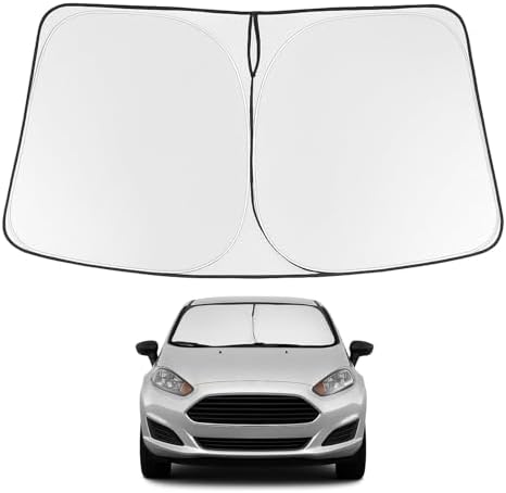 Proadsy Custom Fit 2017-2019 Ford Fiesta Windshield Sun Shade, Blocks Heat by Proadsy