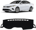 KUST Black Dash Cover for Kia Forte/K3 2019 2020 2021 2022 2023 2024 Polyester by KUST