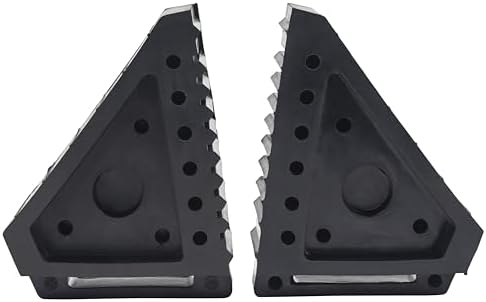 A20014 Arcan Solid Rubber Wheel Chocks - Image 2