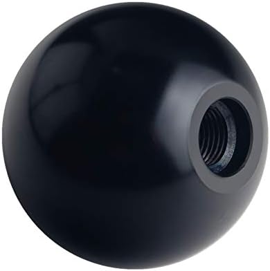DEWHEL Black/Red Inlay Sphere 5 Speed Japanese Manual Shift Knob Weighted - Image 3