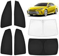 KUST Car Window Shades for Toyota Camry 2025-2026 Windshield Sun Shade Side by KUST