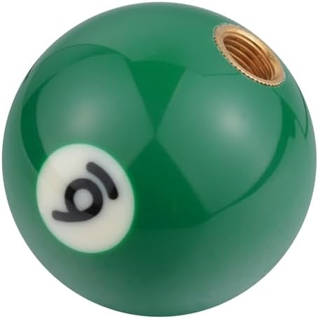 6 Ball Billiard Shift Knob Polished Car Racing Gear Shifter Grip - Image 4