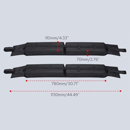 predolo Car Soft Roof Rack Pads Easy to Install - Image 4