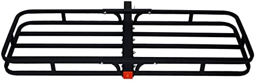 Hitch Mount Cargo Carrier, Rear Luggage Basket Rack - Image 2