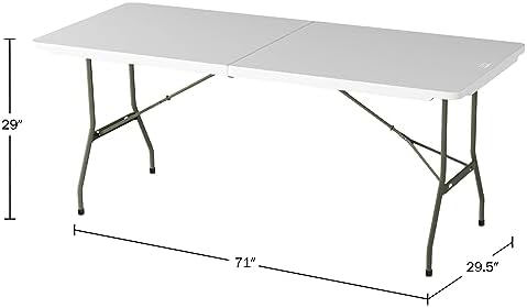 Lavish Home Indoor & Outdoor Portable Folding Table - Image 3