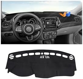 Autorder Dashboard Cover Mat for Jeep Compass 2017-2020 2021 Accessories Dash by Autorder