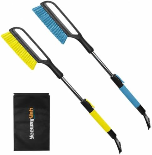 YeewayVeh 2 Pack 35in Car Snow Brush Windshield Ice Scraper by YeewayVeh
