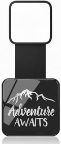 Adventure Awaits Hitch Cover for 2 Inch Receivers, Adventure Awaits Trailer by TOEASYTY