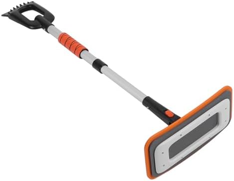 Heavy - Duty Aluminum Ice Scraper Snow Brush, Efficient Snow Removal Kit - Image 5
