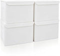 Bagnizer Large 22 Quart Linen Fabric Foldable Storage Bin Cube Organizer Basket by Bagnizer
