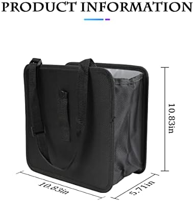 Fekey&JF Foldable Trash Can, Hanging Waterproof Leakproof Storage Bag - Image 2