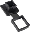 Trailer Hitch Tube Cover 1.25'' Rubber Plug Cap Insert 1 1/4 inch Heavy Duty by Dorhea