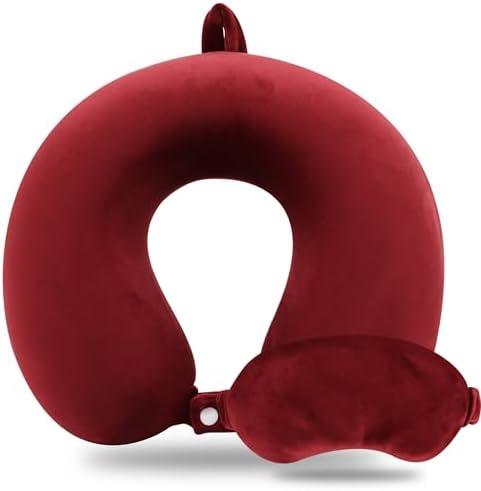 Pure Memory Foam Travel Pillow Set by Sexysamba
