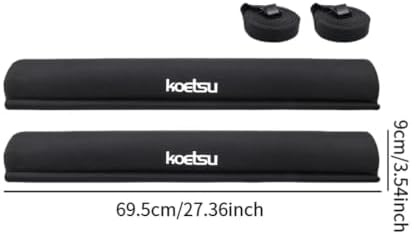Car Soft Roof Rack Pads Set Easy Installation Portable Universal Luggage Carrier - Image 2
