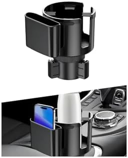 Car Cup Holder Expander, 2 in 1 Expandable Base Vehicle Cupholder Adapter by Unknown
