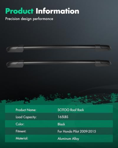 SCITOO Roof Rack Cross Bars Fit - Image 2