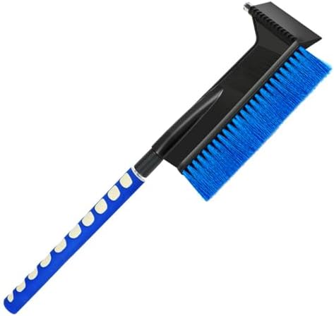 Snow Brush with Ice Scraper, Telescopic 60-86 cm by Unknown