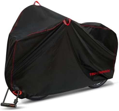Topcrown Bike Cover Waterproof Outdoor Storage Bicycle Cover by Unknown