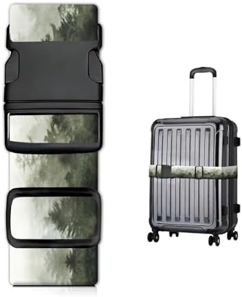 Luggage Straps for Suitcases, Heavy Duty Travel Belt by JYCardPKT