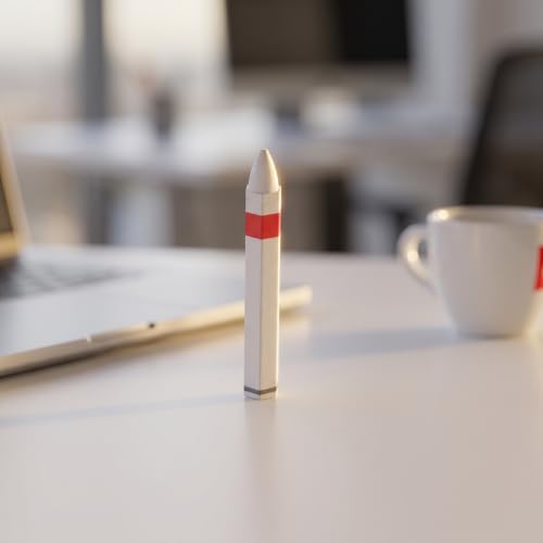 UPKOCH White Tire Marking Crayon Pen, Fine Tip Wax Marker - Image 5