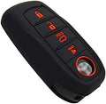 Silicone 4 Buttons Key Fob Cover Case by Zorratin